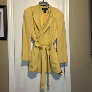 Patrick Collection silk blazer.